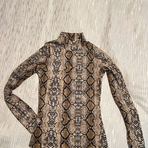 Snake Animal Print top